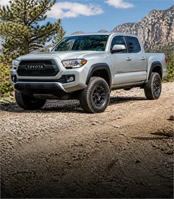 Toyota Tacoma with Rovaree off-road lighting
