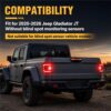 jeep gladiator led tail lights compatibility 2020-2026 JT without blind spot sensors