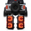 2021-2026 Ford Bronco tail lights LED pair installed on factory halogen Bronco