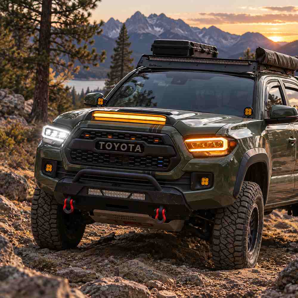 Toyota Tacoma LED Headlights 2016-2023 | Projector & Sequential Turn Signals